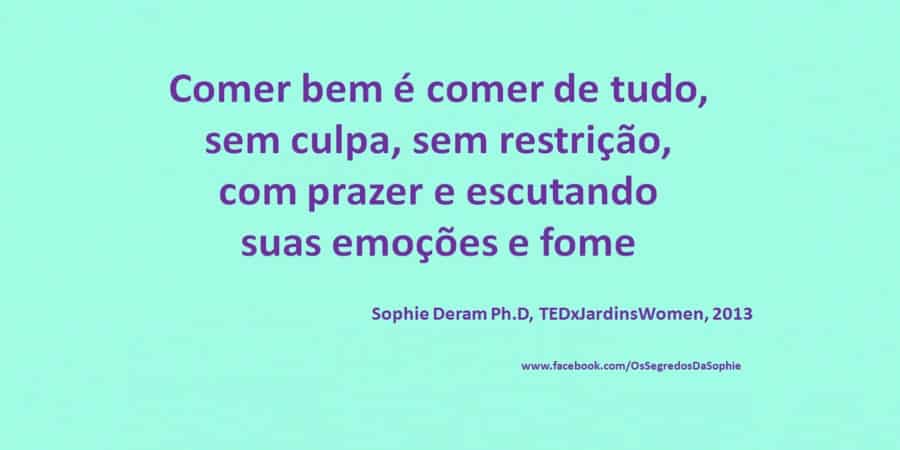 O que é comer normal?