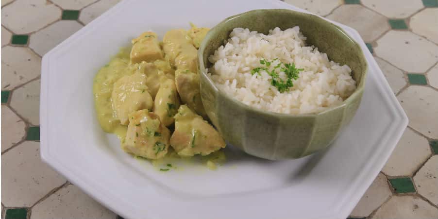 receita de Frango ao Curry