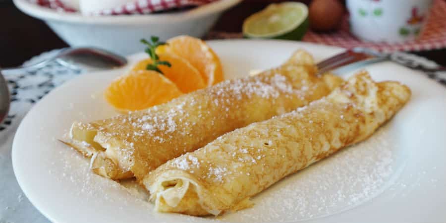 Receita de massa para crepe