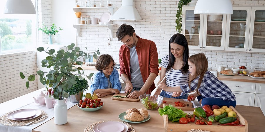 comer em familia na quarentena