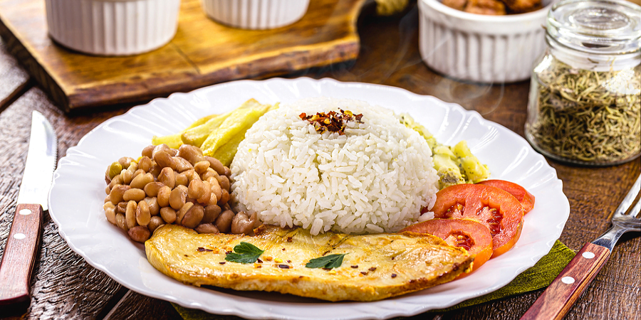 alimentos saudáveis para o almoço