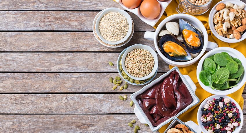 Alimentos com ferro