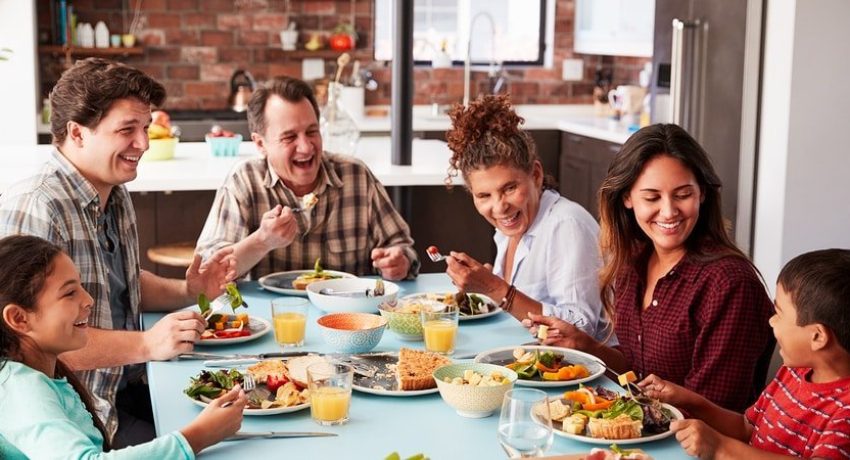 almoço de dia das mães