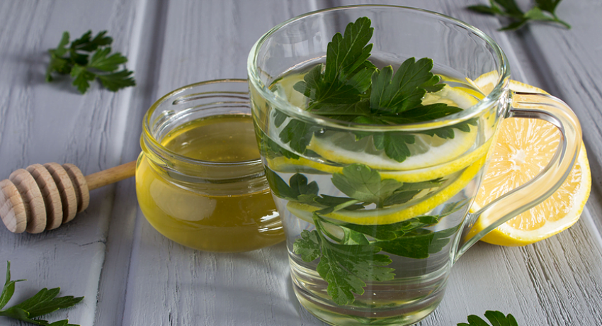 chá de salsa para emagrecer