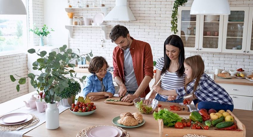 comer em familia na quarentena