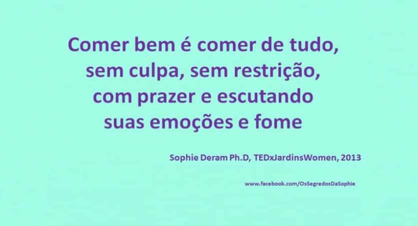 O que é comer normal?