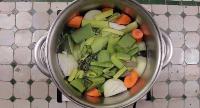 Como fazer caldo de legumes