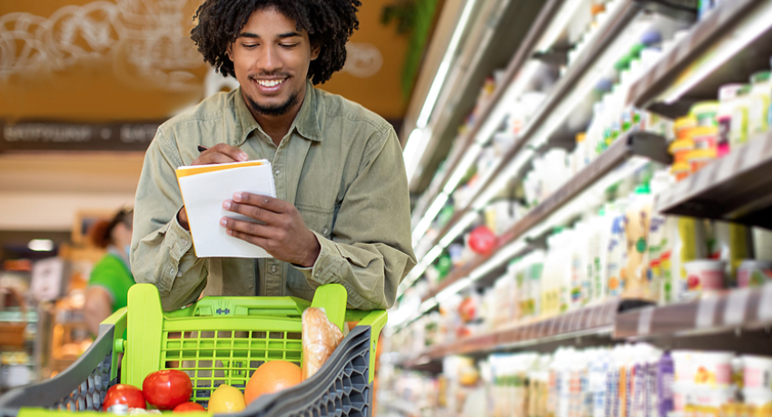 lista de compras saudável