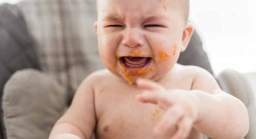 meu bebê não quer comer papinha salgada