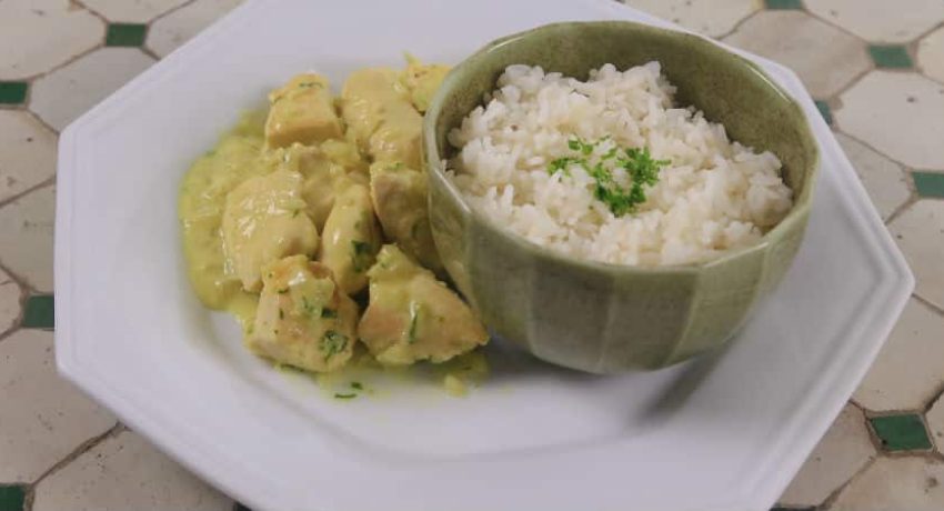 receita de Frango ao Curry